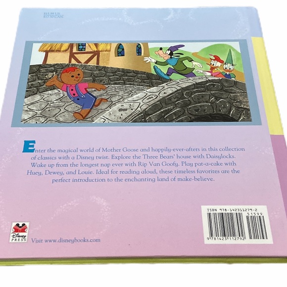 New Disney Nursery Rhymes & Fairy Tales book - Picture 2 of 5